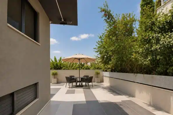 backyard lounge area IsraRehab